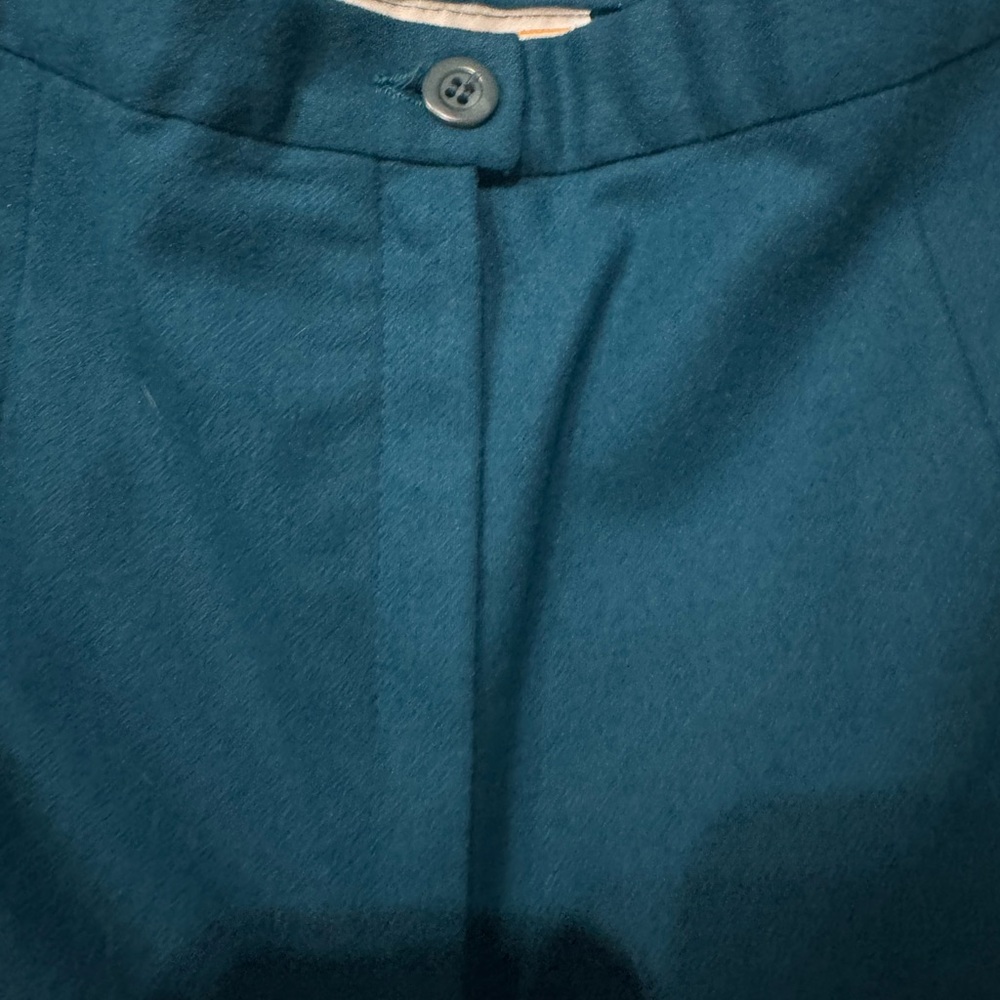 Vintage Pendleton Turquoise Wool Slacks - image 2